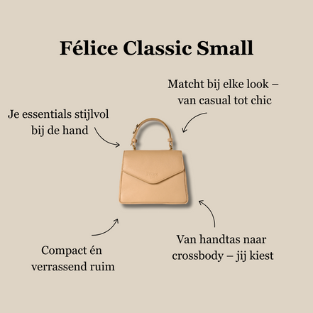 Félice classic beige - klein